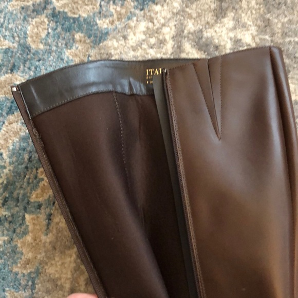 Italian Shoemakers Antonia Leather Boot in brown - Picture 4 of 8